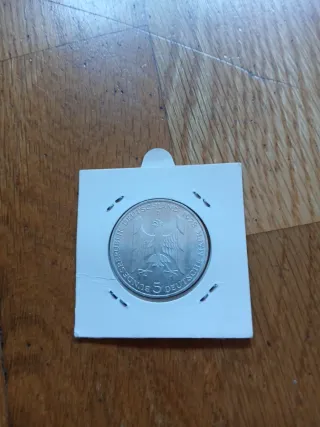 Lote 2 monedas plata Alemania 1978 y 1994