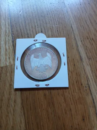 Lote 2 monedas plata Alemania 1978 y 1994