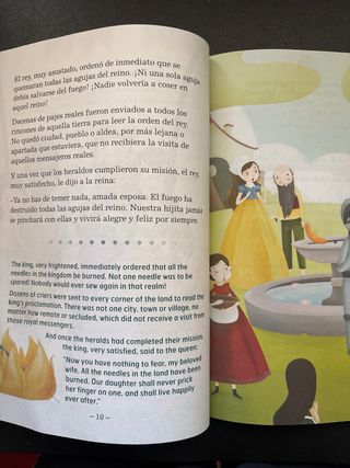 Libro Bilingüe La Bella Durmiente - Vaughan (N2)