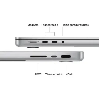 MacBook Pro 14 M5 32GB 1TB 10-Core GPU Plata