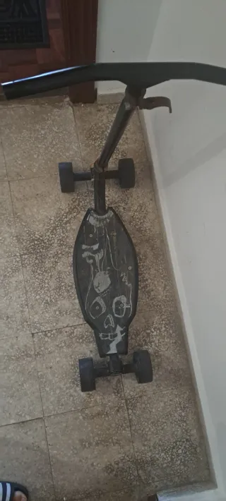 Patinete Oxelo estilo longboard