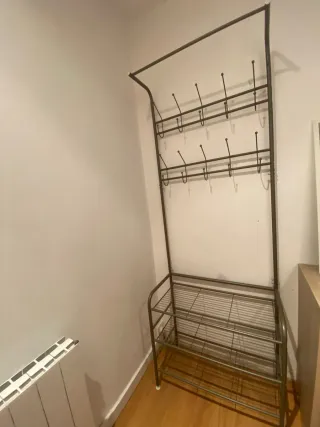 Perchero Metálico con Zapatero