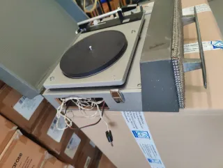 Tocadiscos Stibert 707 Beige/Gris