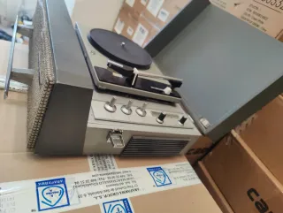 Tocadiscos Stibert 707 Beige/Gris