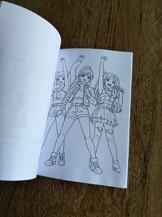 Libro de colorear para felicitar el cumpleaños