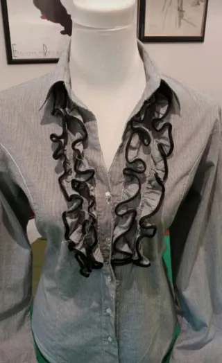 Camicia Studio B. con volant - Taglia M