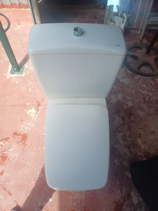 Inodoro WC porcelana blanco