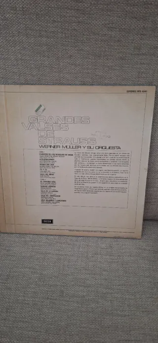 Disco Vinilo Grandes Valses de Strauss