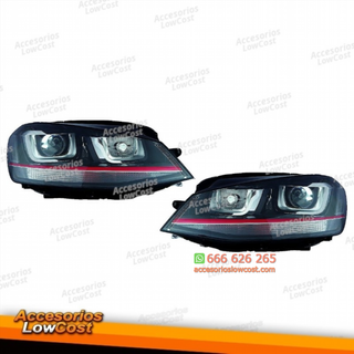 FAROS DELANTEROS VW GOLF VII GTI / GTD (12-17)