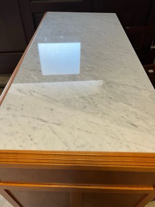 Mobile antico in legno e marmo Prezzo trattabile