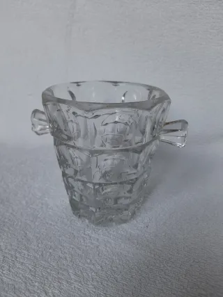 Portaghiaccio vintage in vetro