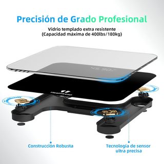 Healthkeep Báscula de Baño Digital,Balanza Peso Co