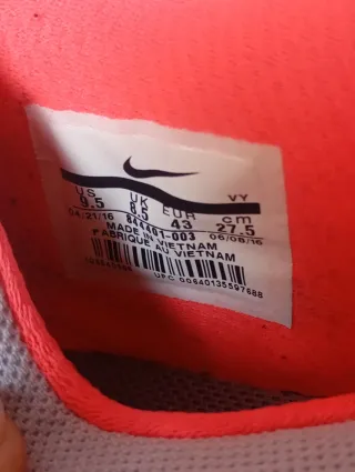 Nike Flex Show Gris Naranja