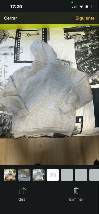 Sudadera Trapstar Shooters Gris Talla S