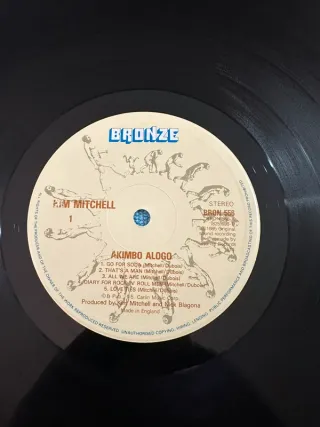 Kim Mitchell Akimbo Alogo Vinile LP