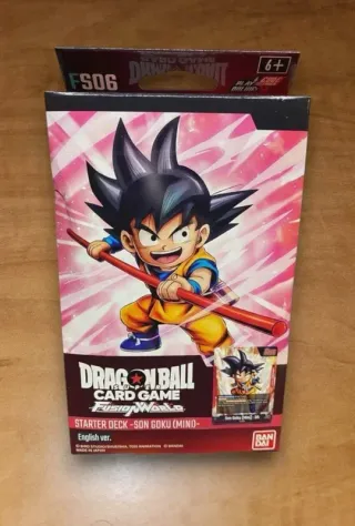 Lote 7 Mazos Dragon Ball Super Precintados