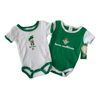 Pack Body Manga Corta 2 Unidades Real Betis