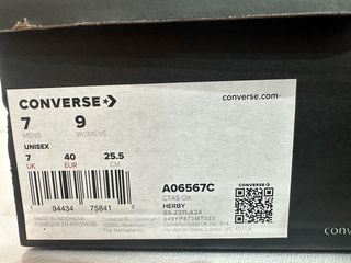 Converse All Star Verdes Talla X