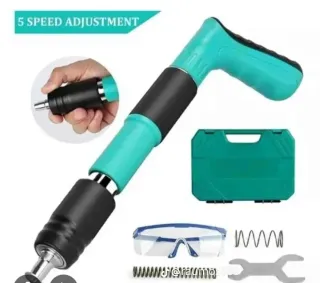 Pistola de clavos y accesorios