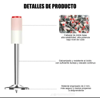 Pistola de clavos y accesorios