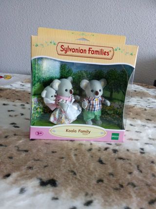 Familia Koala Sylvanian Families con bebé