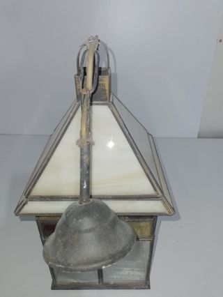 Farolillo Vidriera Colores Antiguo