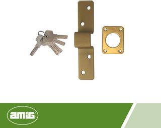 Amig - Cerrojo de Sobreponer con Cilindro Redondo