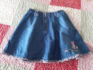 Falda vaquera, talla 12 años