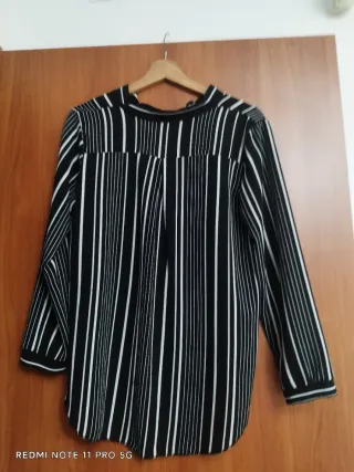 Camicia a righe taglia unica