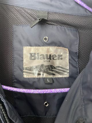 Giacca leggera uomo blauer