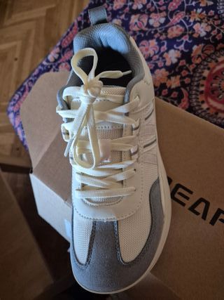 Zapatillas Hobibear Beige/Gris Talla 38