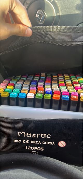 Set 120 Marcadores Alcohol Colores