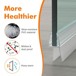 Ibergrif M101-80, Sello para Mampara de Ducha 80 c