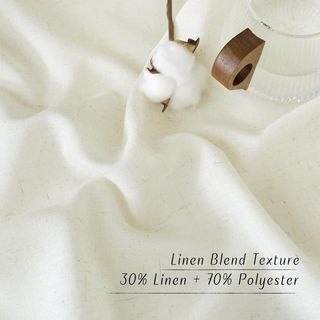 PONY DANCE Cortinas Salon Modernas 2 Piezas, Visil