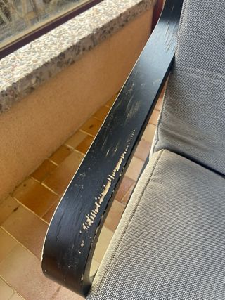 Butaca Ikea Poäng de Madera Flexible.