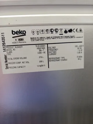 Congelador Arcon Blanco