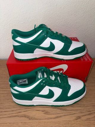 Nike Dunk Low Verde y Blanco