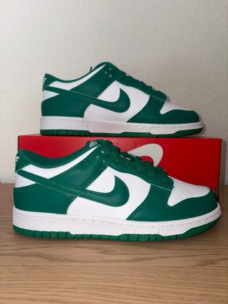 Nike Dunk Low Verde y Blanco