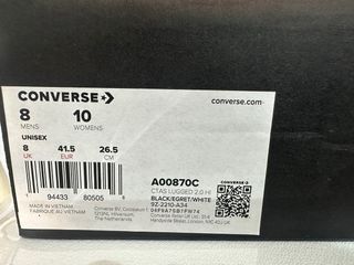 Converse Chuck Taylor All Star plataforma