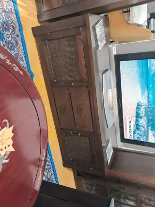 Conjunto Muebles Salón Modular Madera Haya