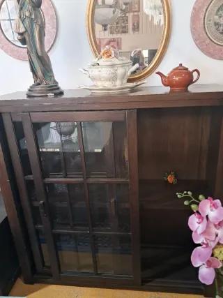 Conjunto Muebles Salón Modular Madera Haya