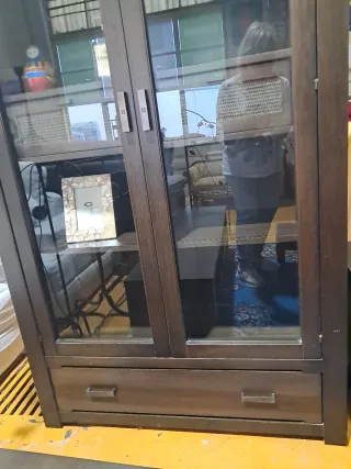 Conjunto Muebles Salón Modular Madera Haya