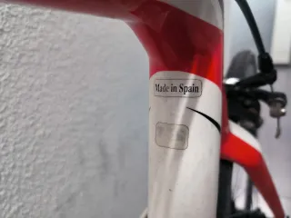 Bicicleta Carretera Orbea ONIX Blanca/Roja talla L
