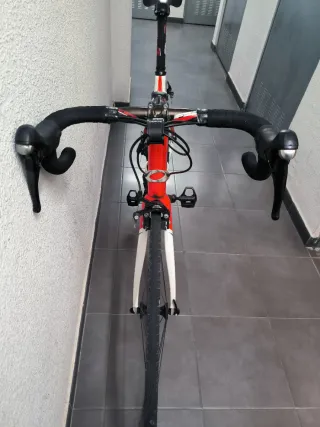 Bicicleta Carretera Orbea ONIX Blanca/Roja talla L