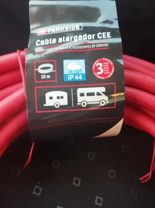Cable alargador CEE Parkside 10m IP44