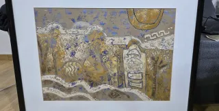 3 Cuadros al oleo originales Rosalía Blasco 1995