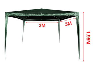 Carpa Plegable Gazebo 3x3 m Cenador Plegable