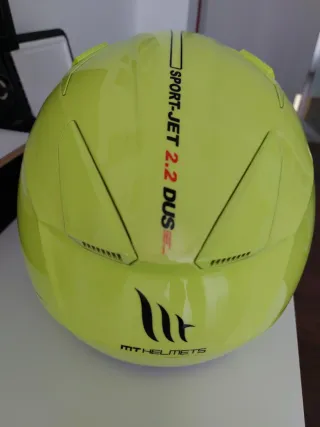 Casco Jet MT Boulevard Amarillo