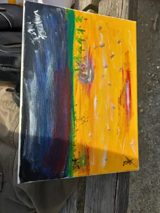 Cuadro Valle de Muerte Arte Conceptual