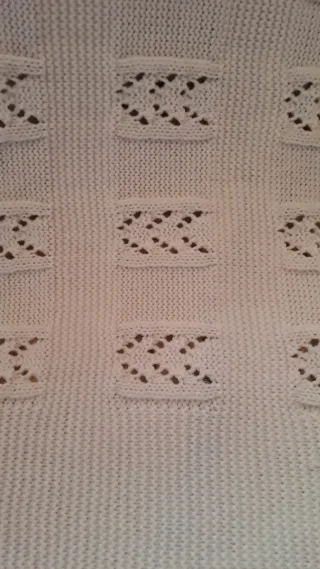 Copertina neonato fatta a mano